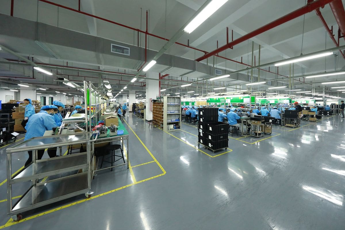 Battery production line